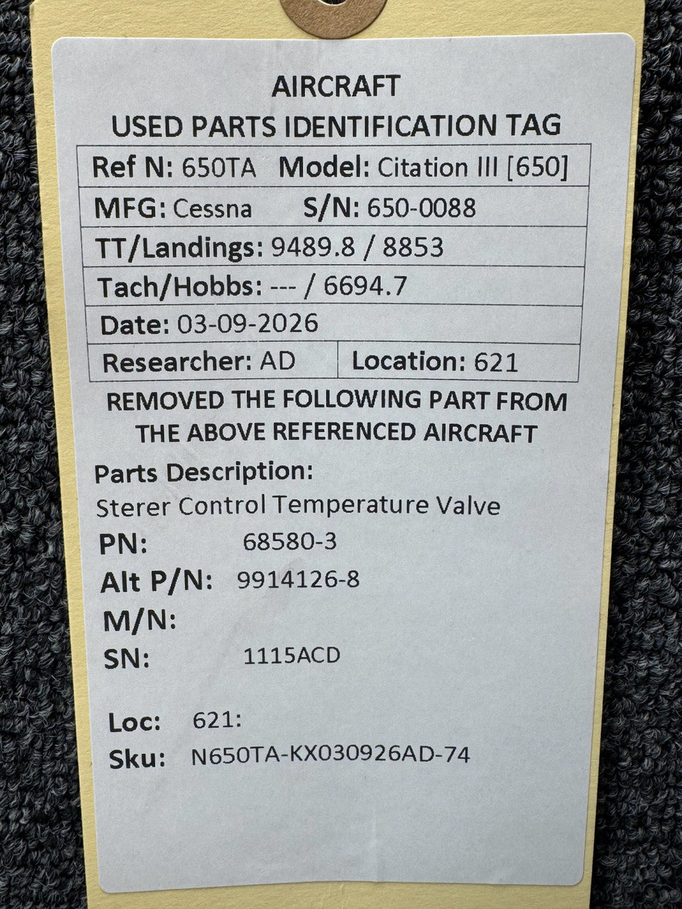 N650TA-KX030926AD-74AS
