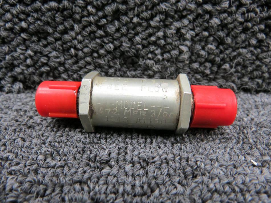1143-A1130 Tactair Hydraulic Restrictor Valve (PSI: 3000)