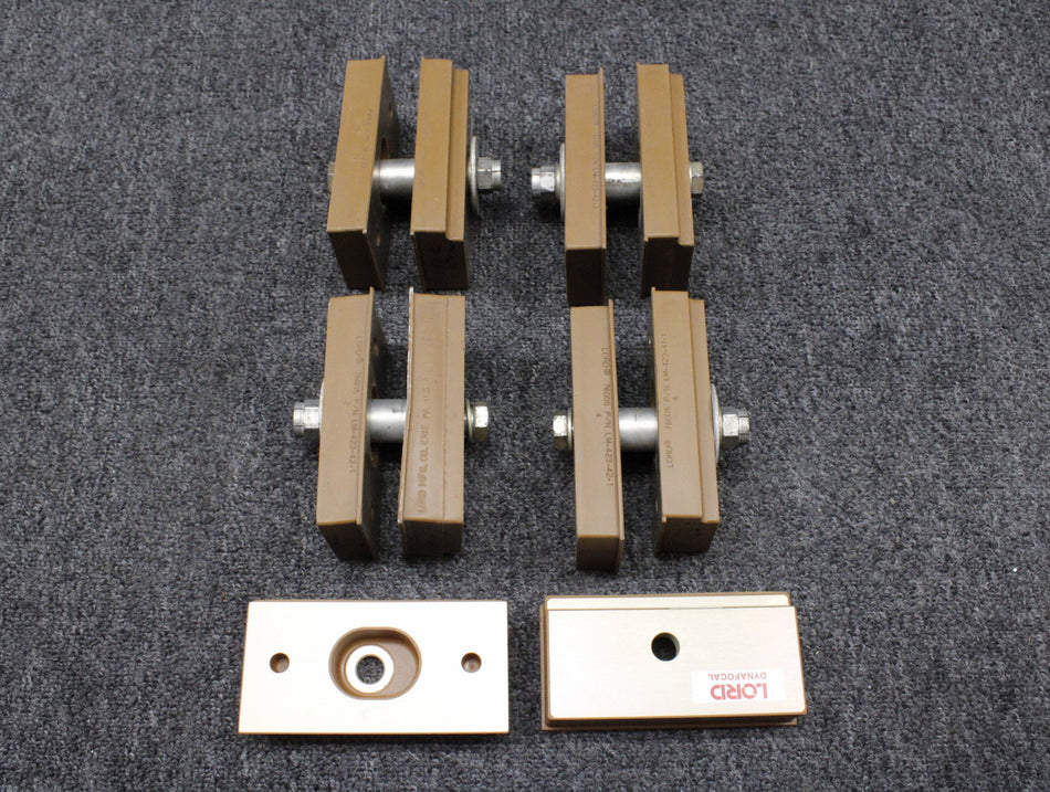 LM-423-41, LM-423-42 Pratt and Whitney PT6A-42A Lord Engine Shock Mount Set of 5