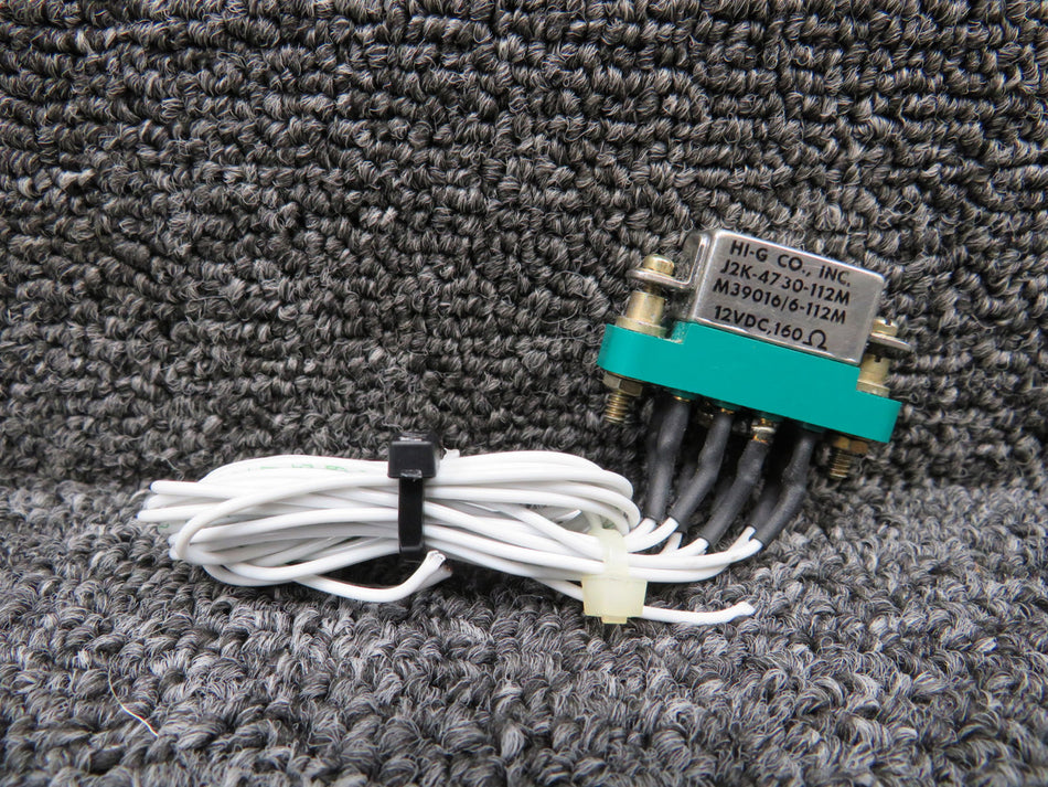 M39016-6-112M, HRC-5JV2 Cessna Citation III 650 Relay and Socket Assembly