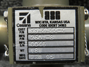 2601-8 (Alt: 9914144-4) ASC Emergency Pressurization Shutoff Valve