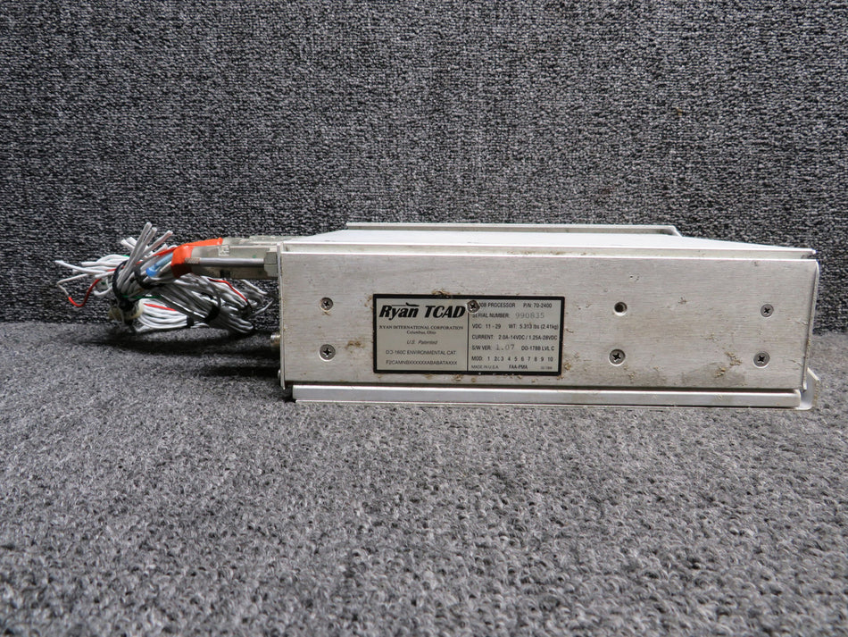 70-2400 Ryan TCAD 9900B Processor with Tray, Connectors & Mod (Volts: 11-29)