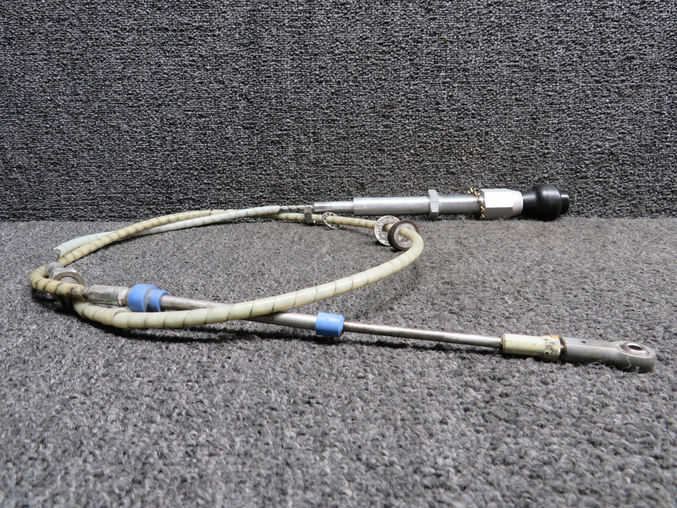 660226-27 (Alt: 660226-027) Mooney M20R Throttle Control Cable (Length: 58.5”)