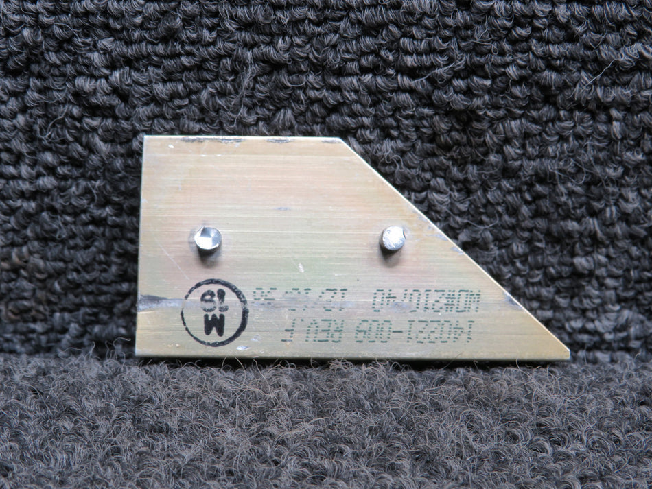 140221-009 Mooney M20R Rear Seat Angle LH