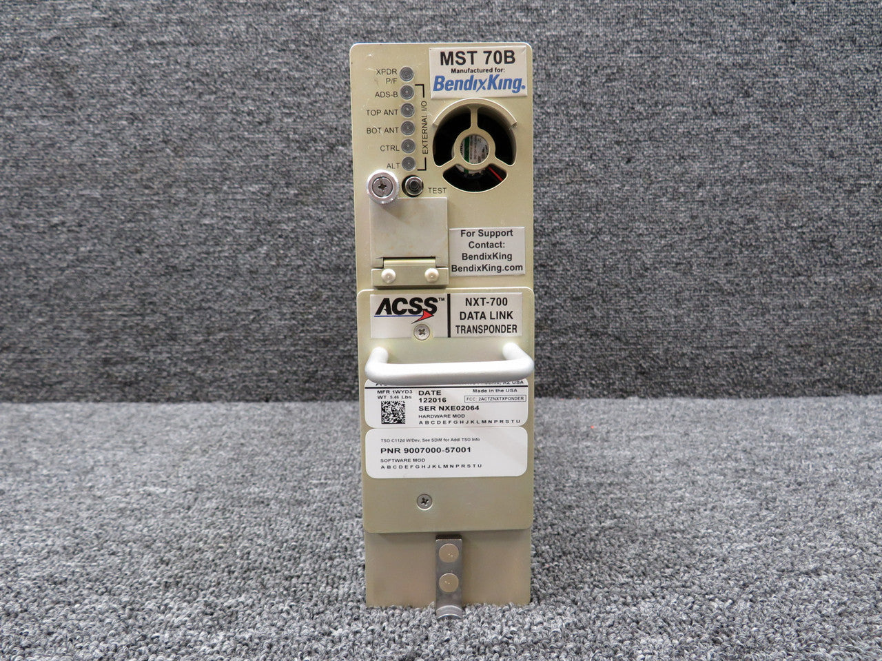 9007000-57001 ACSS NXT-700 Data Link Transponder – BAS Part Sales