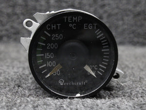 MD74-5 (Alt: 58-380104-5) Mid-Continent Dual CHT-EGT Indicator