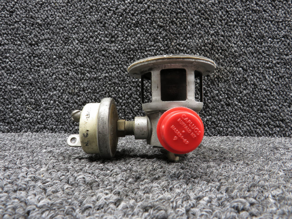 2H30-16, M-4007 Airborne Pressure Regulator Valve with Pressure Switch