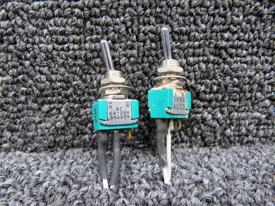 MTA-106D Alco Toggle Switch Assembly Set of 2