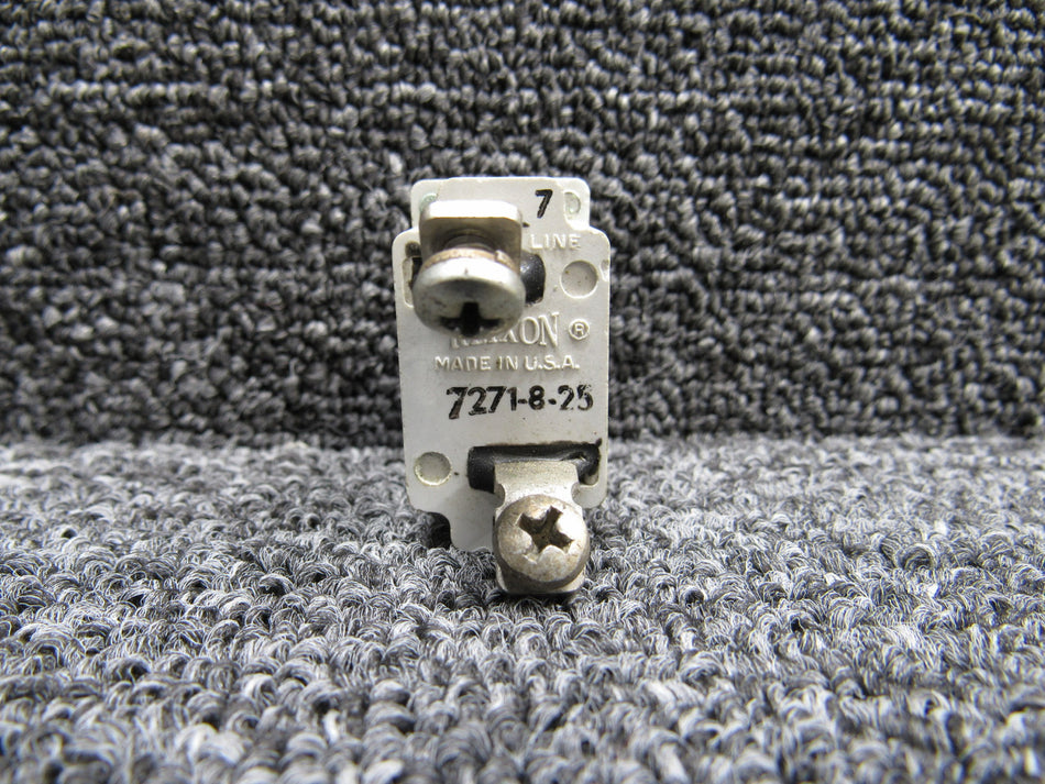 7271-8-25 (Alt: MS24510-25) Klixon Circuit Breaker (Amps: 25)