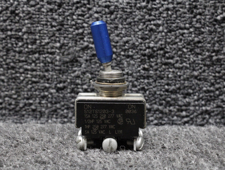 512TS1203-3 (Alt: 35-380053-1) Micro Switch Toggle Switch