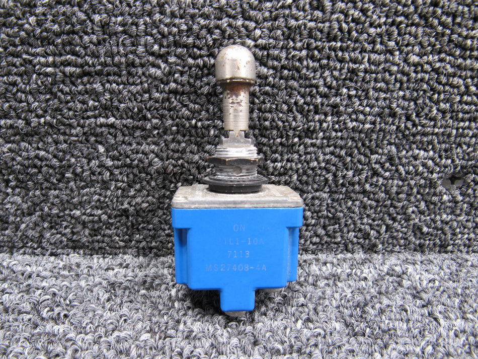 2TL1-10A (Alt: MS27408-4A) Micro Switch 3 Position Toggle Switch