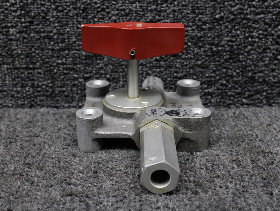 58-380110-1 Beechcraft 58 Fuel Selector Control Gear Box with Handle LH