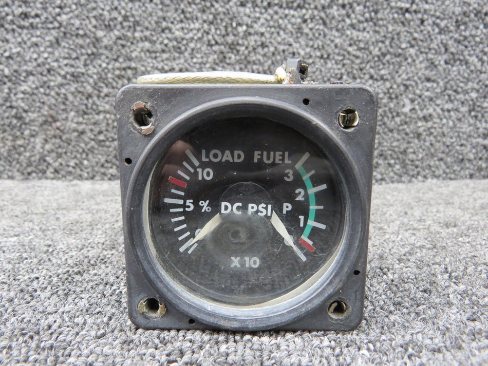 9016-3002 (Alt: 206-075-186-3) Insco Dual Load Meter and Fuel Pressure Indicator