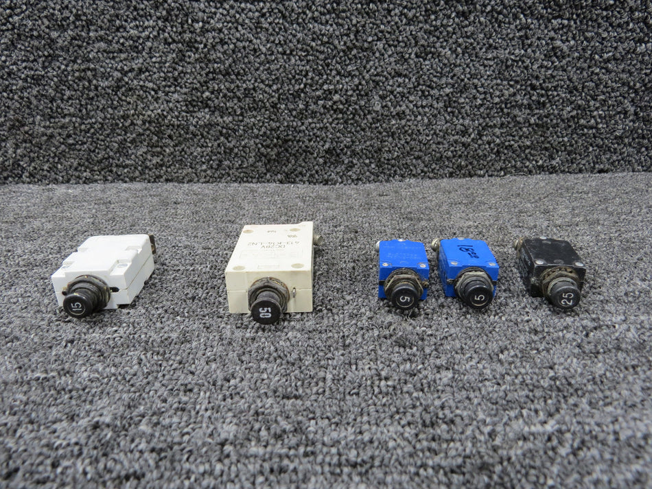 4200-001-5, 4200-002-25 Eaton-Mechanical Products Circuit Breaker Set of 5