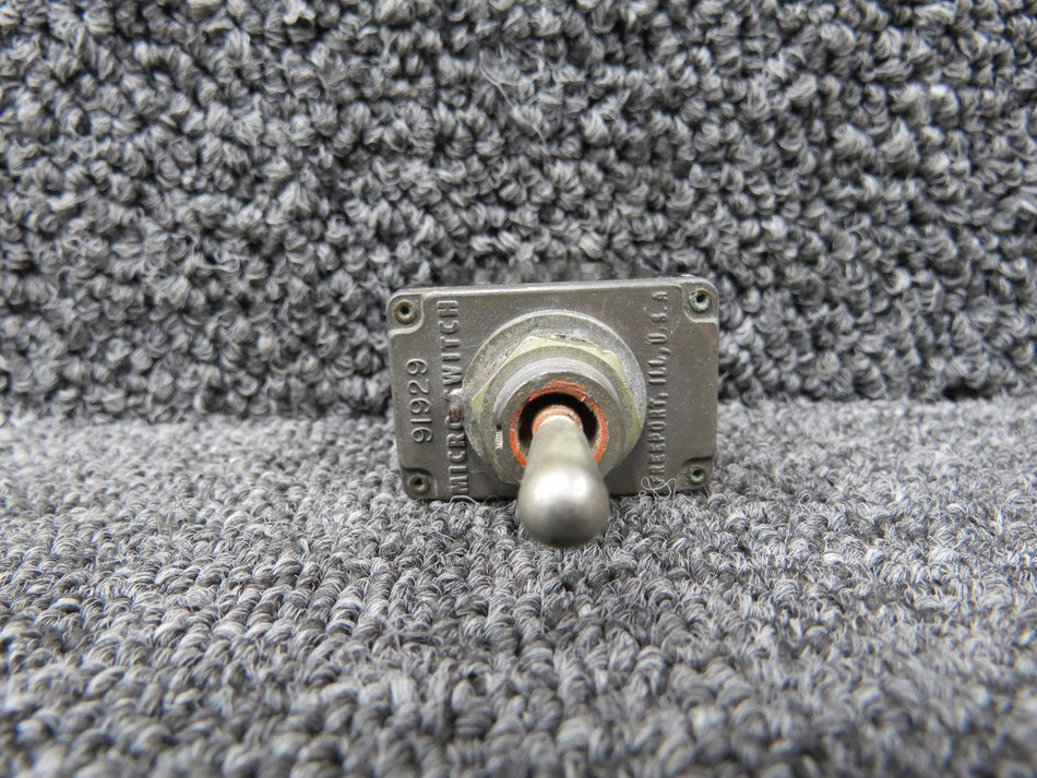 2TL1-56 (Alt: MS27407-2) Micro Switch 3 Position Toggle Switch