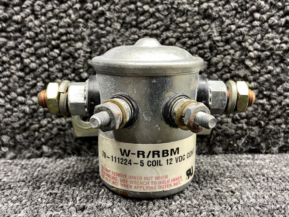 70-111224-5 White Rodgers W-R/RBM Relay Solenoid (12V)