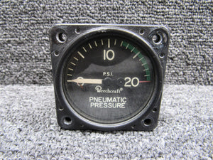 22-112-03-2A (Alt: 50-380105-1) Edo-Aire Pneumatic Pressure Gauge