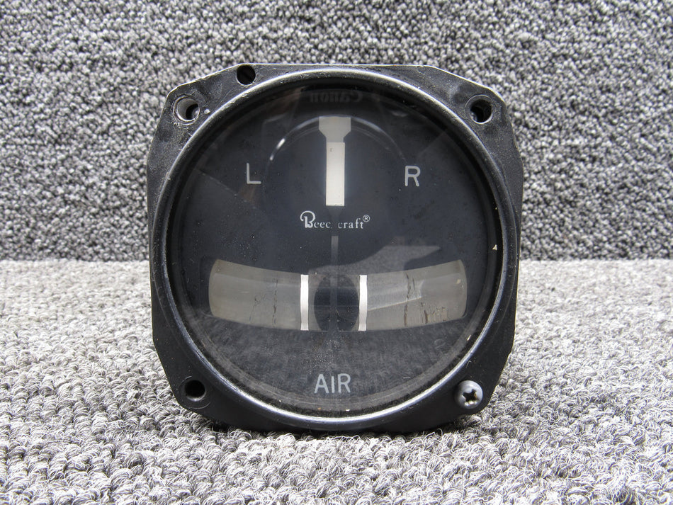 B380 (Alt: 50-380023) A.I.D. BMD-1001B Turn and Bank Indicator (Foggy Glass)
