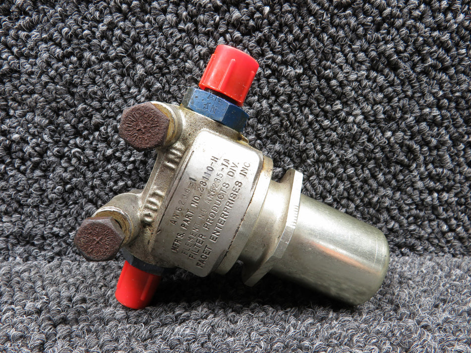 28110-H (USE: AN6234-1) Facet Hydraulic Filter Assembly