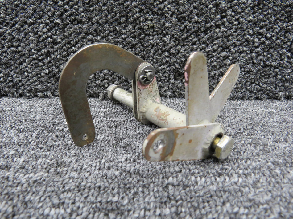 2043031-11, 2043036-1 Cessna 177RG Nose Gear Uplock Bellcrank & Arm Assembly