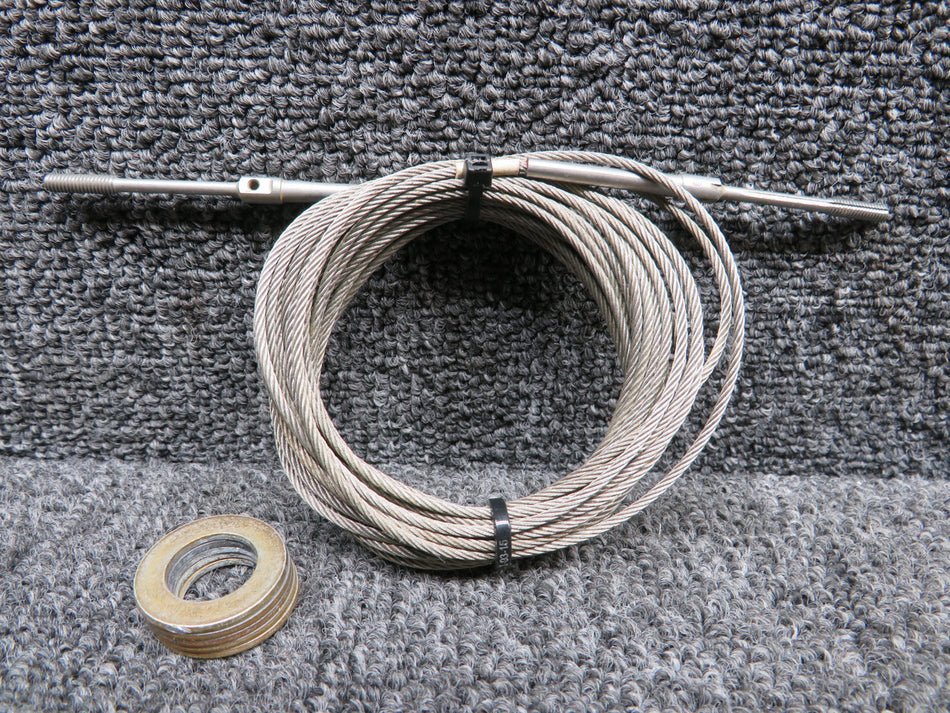 96596-000, 78656-000 Piper PA34-220T Rudder Trim Barrel Assy with Cable