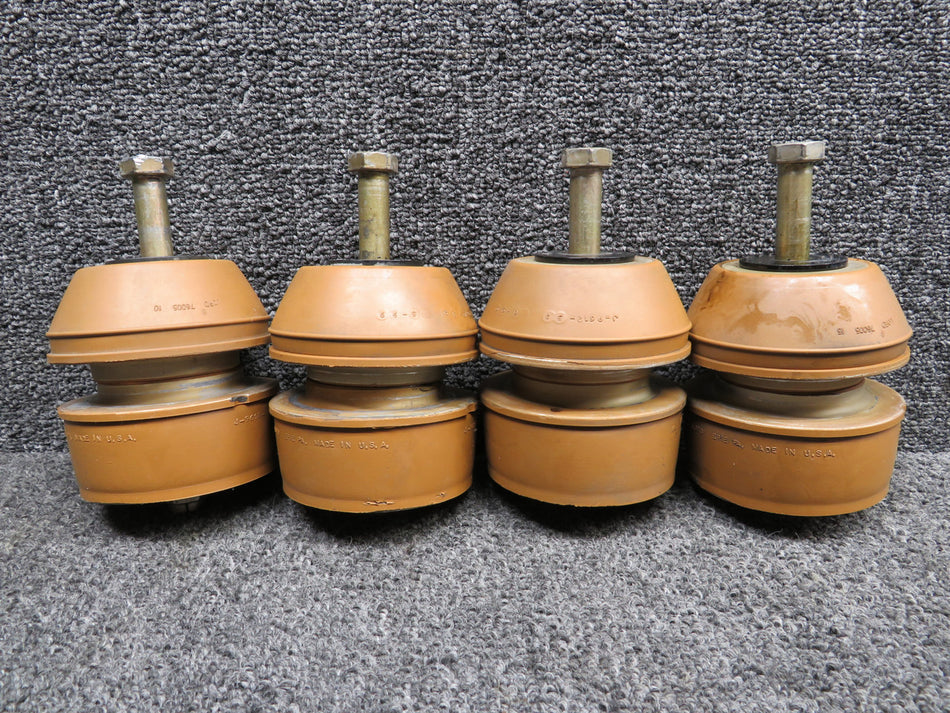 470-908 Continental LTSIO-360-RB1B Lord Engine Shock Mount Set of 4