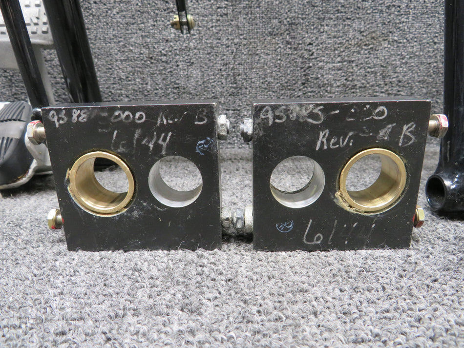 95385-004 Piper PA-34-220T Rudder Pedal Assembly with Master Cylinders