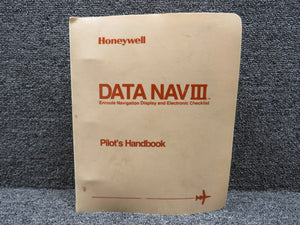 IB8023124 Honeywell 1987 Data Navigation III Pilots Handbook