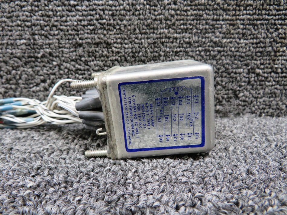 FC-406-1 Struthers-Dunn Electromagnetic Relay 5 Amp