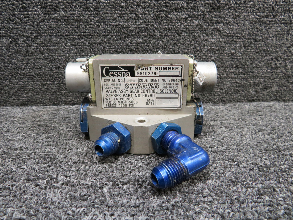 56790 (Alt: 9910279-1) Sterer Gear Control Solenoid Valve Assembly (Core)