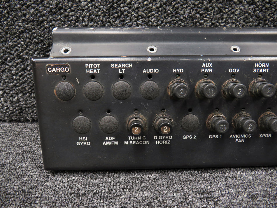 C490-8 Robinson R44 Push to Reset Circuit Breaker Panel