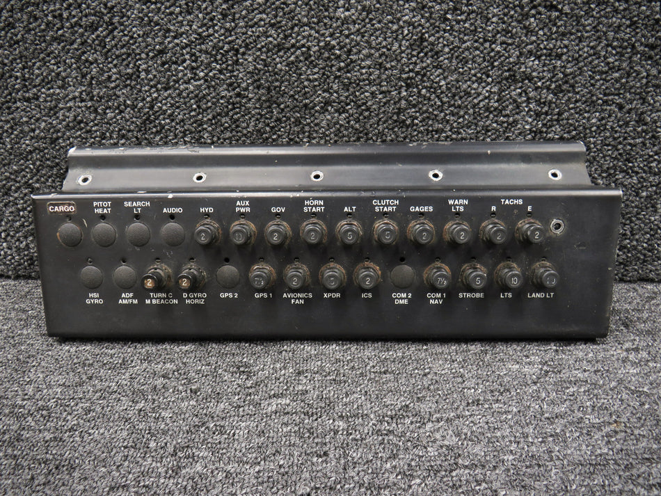 C490-8 Robinson R44 Push to Reset Circuit Breaker Panel