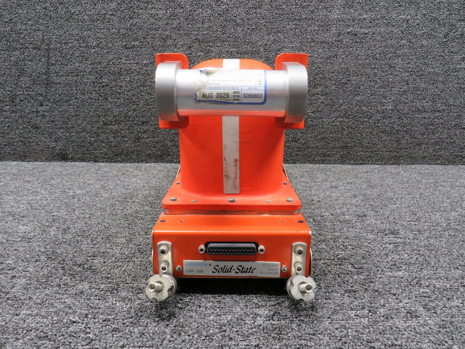 1603-02-03 Universal Avionics Solid-State CVR-30B Cockpit Voice Recorder w Mods