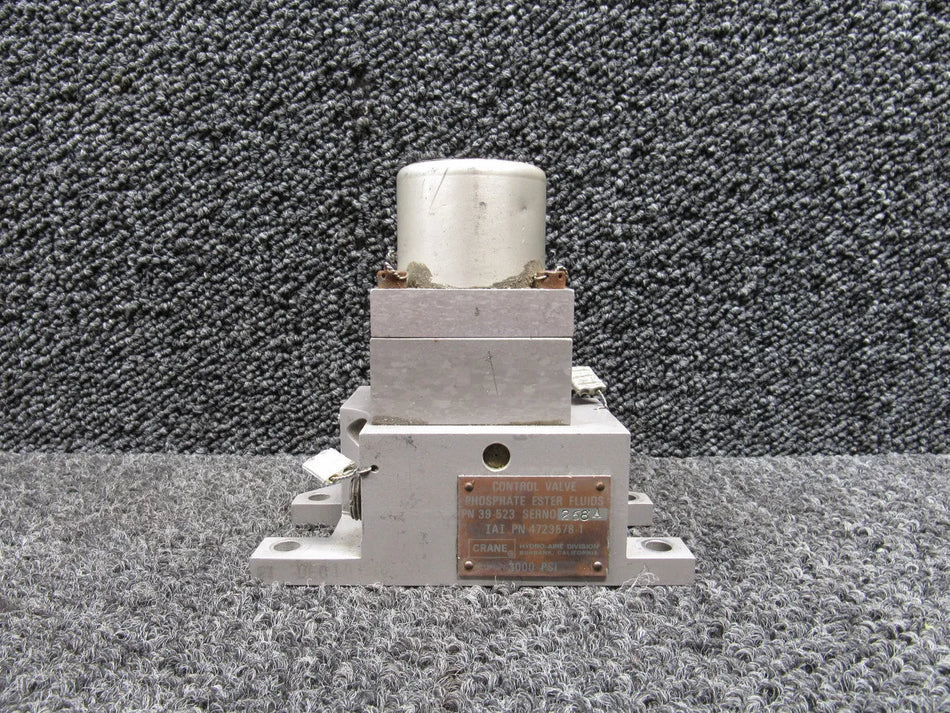 39-523, 37-257 Crane Phosphate Ester Fluids Control and Electrohydraulic Valve