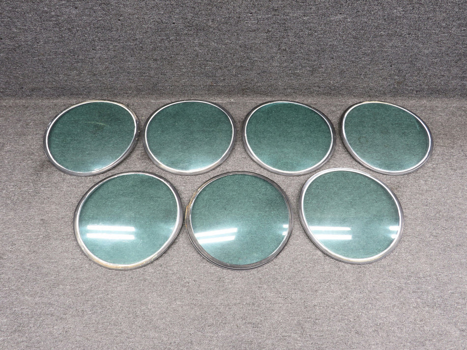 50-420013-1053 (Alt: 101-430183-5) Beech KA-E90 Cabin Outer Window (Set of 7)