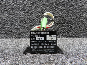 822-1 (Alt: 50-384200) Avtech Corporation Transformer (115V)