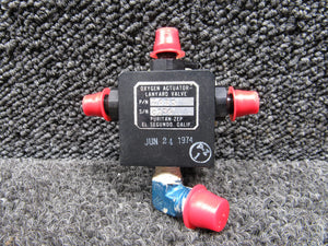 Z623 Puritan-Zep Lanyard Oxygen Actuator Valve Assembly