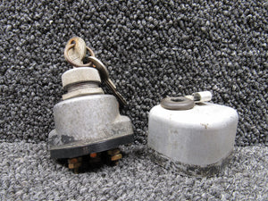 Cessna Ignition Switch Assembly with Key and Dust Cap