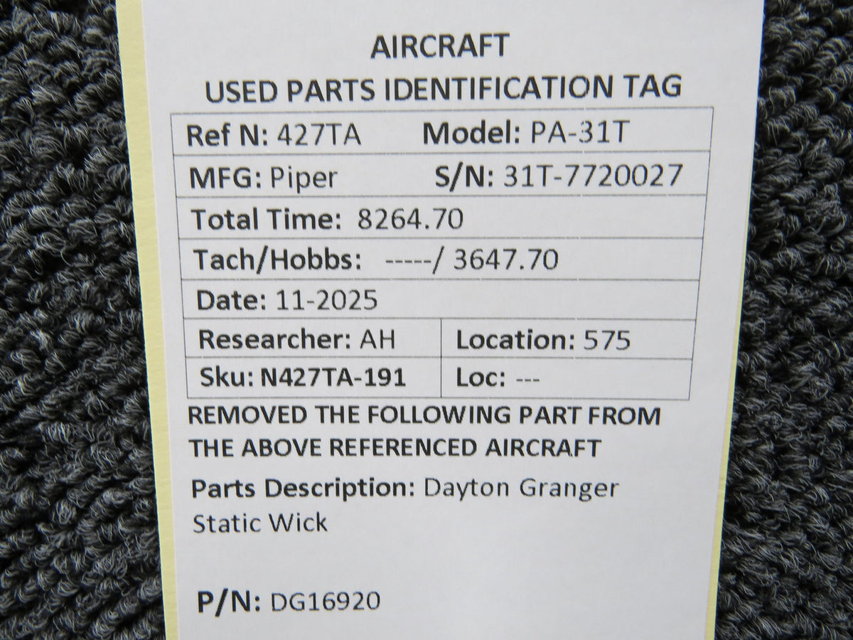 N427TA-191KW