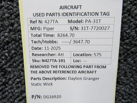 N427TA-191KW