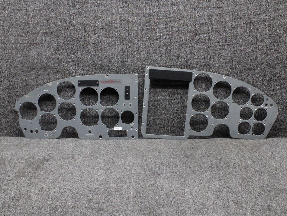 0813410-8, 0813498-8 Cessna 310L Instrument Shock Panel Assembly LH and RH