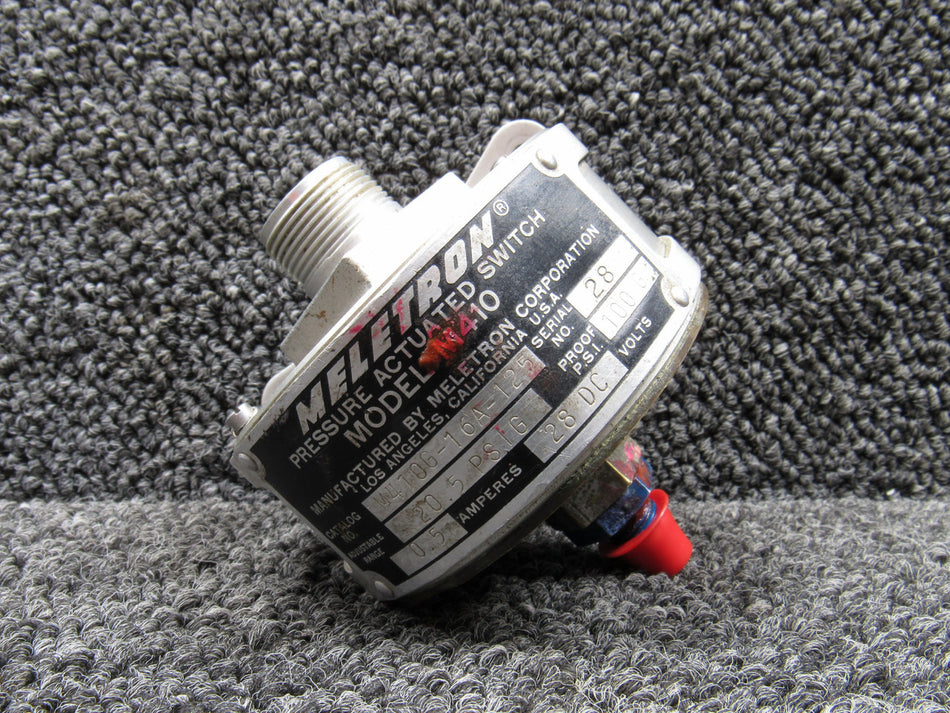 M410G-16A-125 Meletron M410 Pressure Actuated Switch (28VDC)
