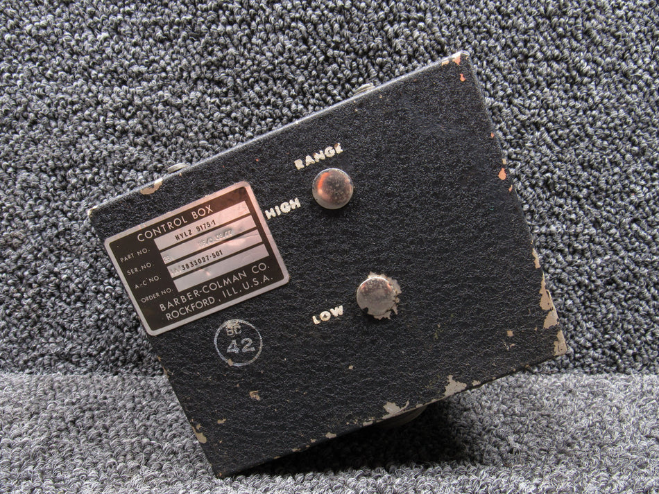 HYLZ9175-1 Barber-Colman Control Box Assembly