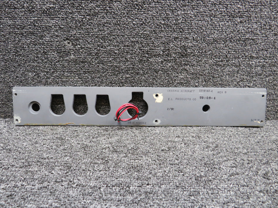 75108-4 (Alt: 5518165-4) E.L. Products Oxygen Control Panel