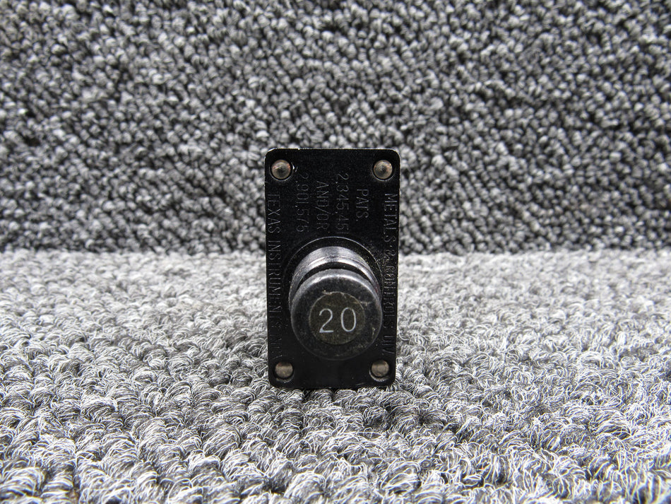 7271-8-20 Texas Instruments Circuit Breaker (Amps: 20)