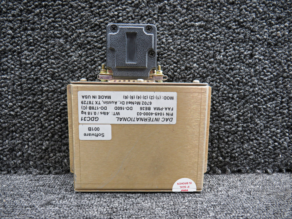 1049-4000-03 DAC International GDC-31 Roll Converter Computer (Core)