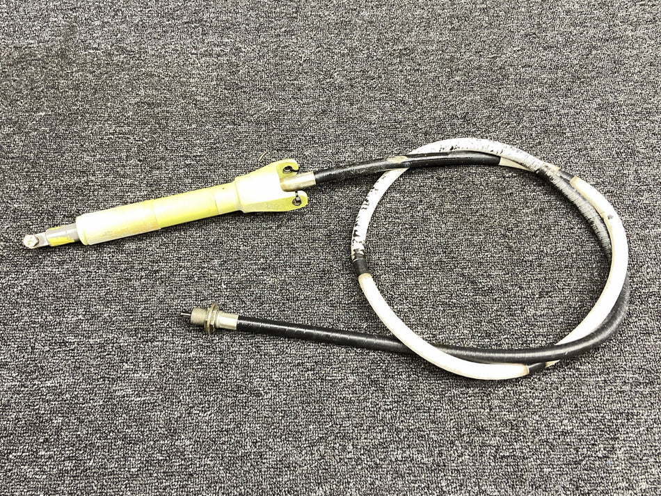 45-521212-0024, 12163Y-63.31 Beechcraft A36 Flap Actuator Assembly RH w Shaft