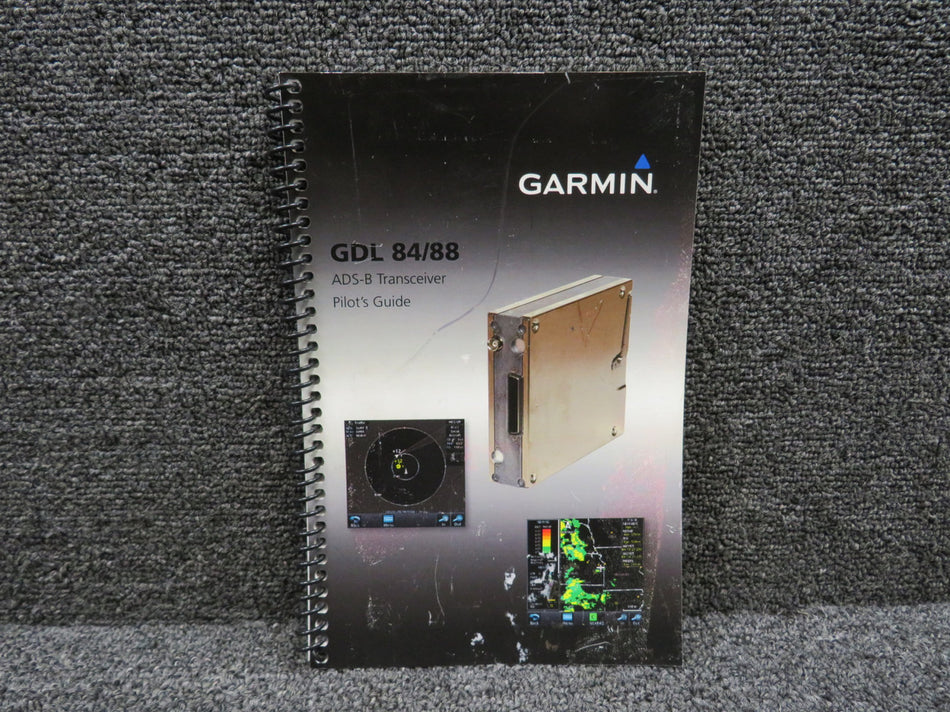 190-01122-03 Garmin 2014 GDL 84-88 ADS-B Transceiver Pilot’s Guide