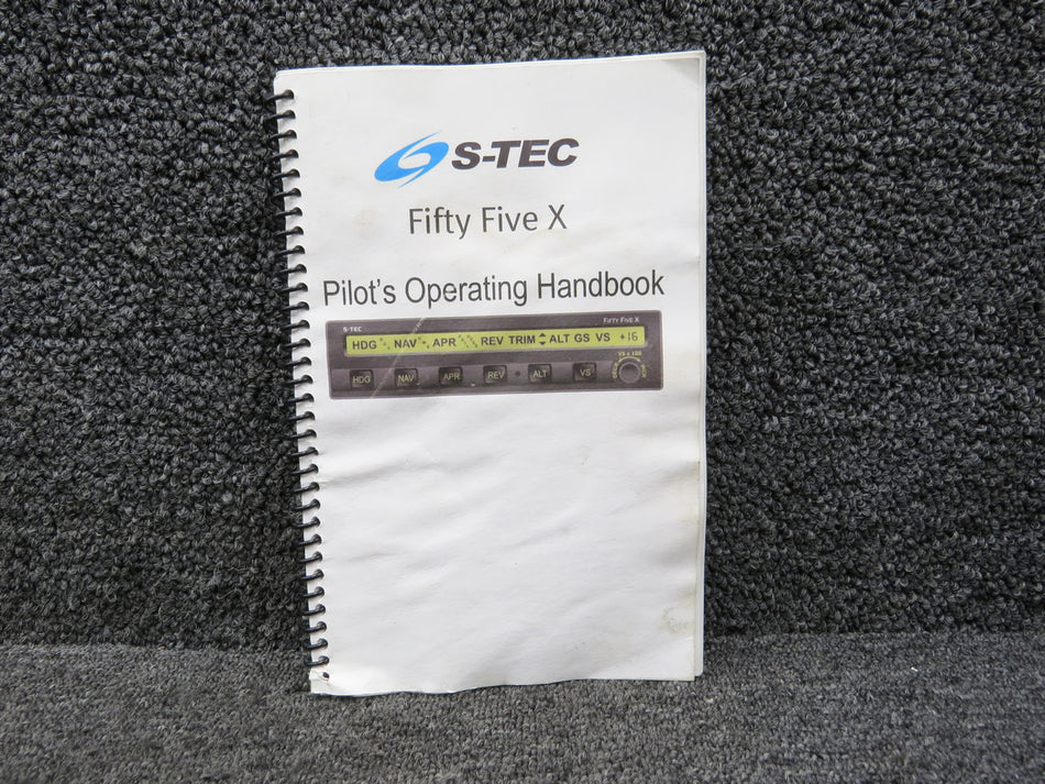 87109 S-Tec System Fifty-Five X Auto Pilot’s Operating Handbook