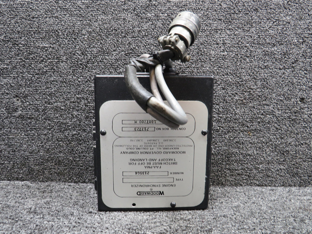 213564, 213723 Woodward Engine Synchronizer Control Box – BAS Part